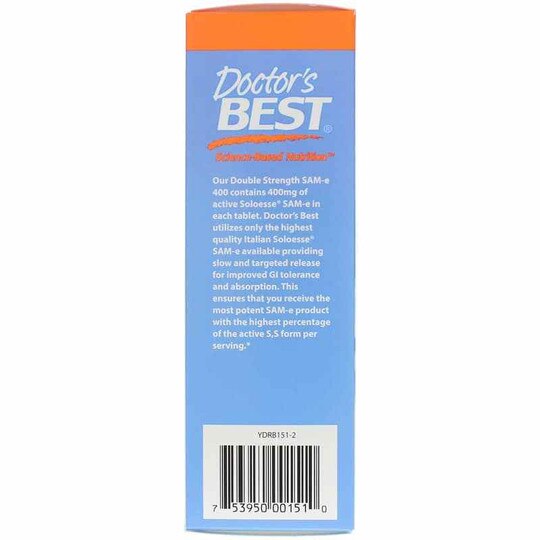 Double Strength SAM-e 400 Mg, DRB